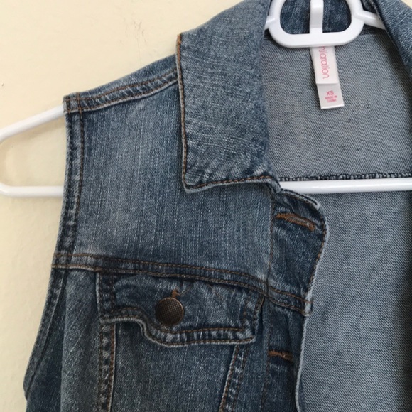 Xhilaration Denim Vest XS - Picture 3 of 8